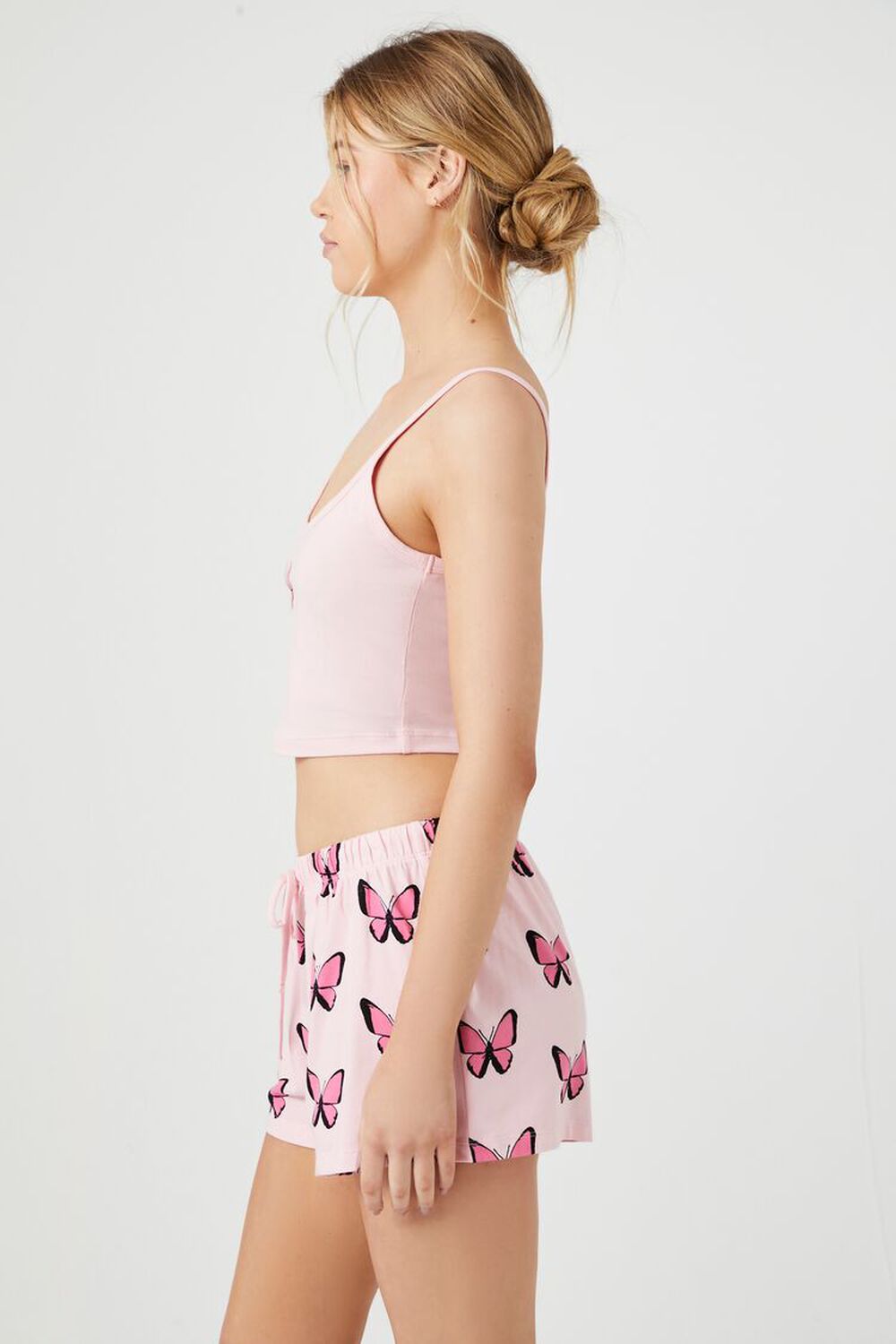 Butterfly Cami & Shorts Pajama Set